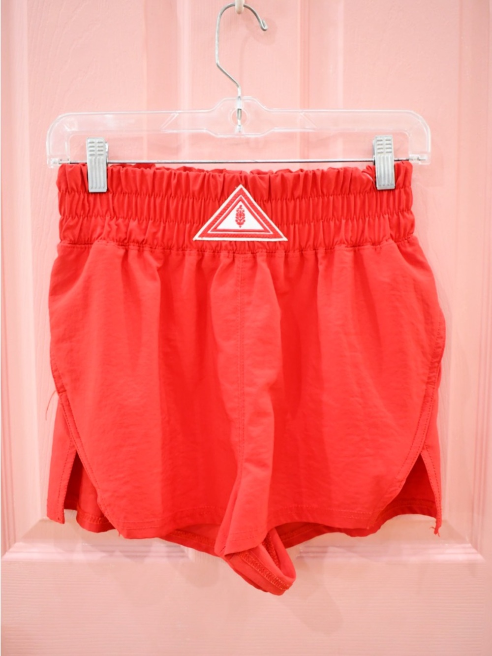 Free People Red Athletic Shorts - Picture 2 of 5